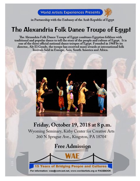 Egypt Dance Troupe 2018 Kingston PA