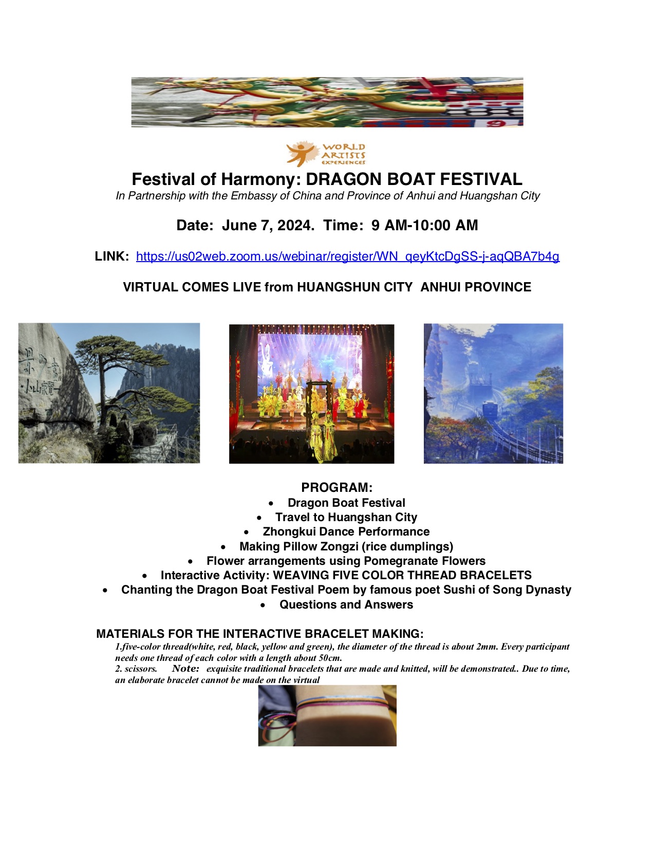 Fes Harm. Drag Boat FE. FLYER 6 7 24